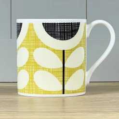 Orla Kiely Scribble Sunflower Bone China Mug