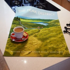 Peak District - Kinder Scout Tea Towel
