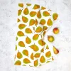 Pear Tea Towel by Corinne Alexander