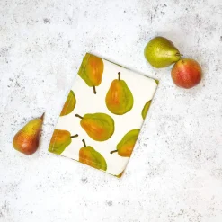 Pear Tea Towel by Corinne Alexander
