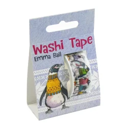 Penguins in Pullovers 20mm Washi Tape
