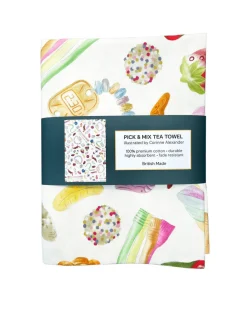 Pick & Mix Tea Towel by Corinne Alexander