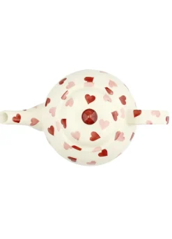 Pink Hearts 4 Mug Teapot