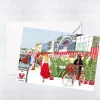 Portobello Market Cafe Christmas Card