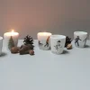 Red Cheeked Skater Small Cup