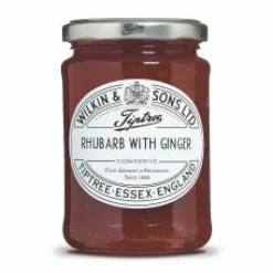 Rhubarb with Ginger Conserve