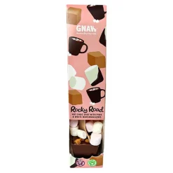 Rocky Road Hot Choc Shot with Pink & White Marshmallows