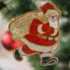 Santa with Gold Sack Decoration by Tinker Tailor London