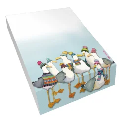 Seagulls in Beanies Slant Pad