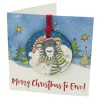 Sheep Melamine Bauble Card