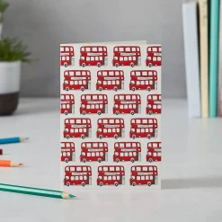 Simply London Bus Greeting Card