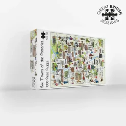 Six Towns of the Potteries 1000 Piece Jigsaw Puzzle