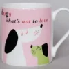 Smile Hounds Pink Mug