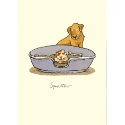 Squatter Greetings Card
