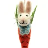 Swaddling Bunny Felt Decoration