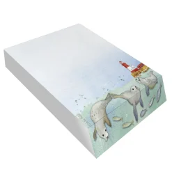 Swimming Seals Slant Pad