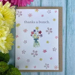 Thanks a Bunch Blank Greetings Eco Card