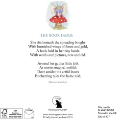 The Book Faeire Greeting Card