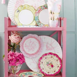 Truly Scrumptious Vintage Paper Plates - 12 pack