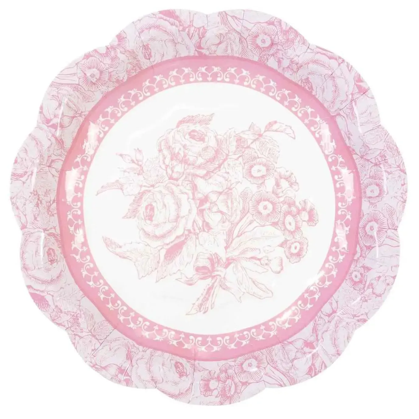 Truly Scrumptious Vintage Paper Plates - 12 pack