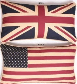 Union Americana 15 x 30 inch Large Lumbar Pillow