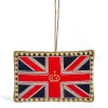 Union Jack Flag with Gold Crown Decoration by Tinker Tailor London