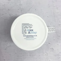 Victorian Tiles Fine Bone China Mug
