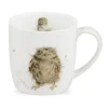 'What a Hoot' Owl Small Bone China Mug (11oz)