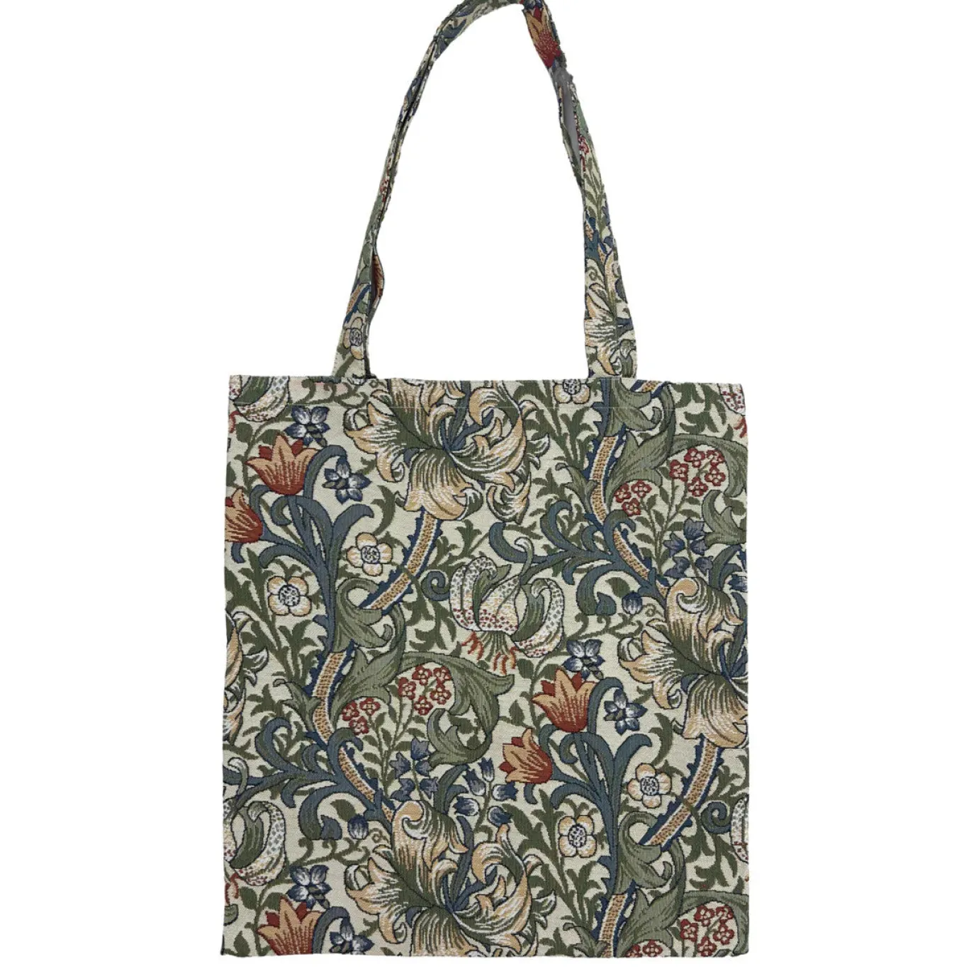William Morris Golden Lily Flat Tote Bag