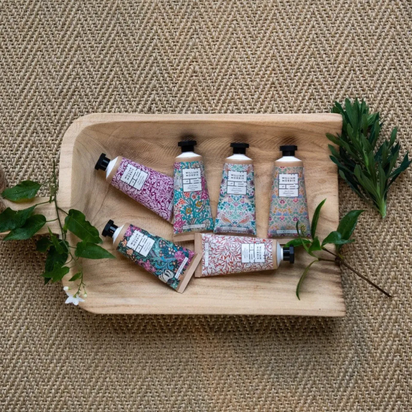 William Morris 50ml Hand Cream Tubes