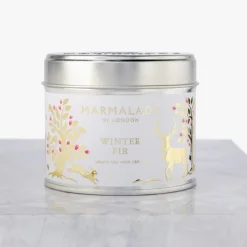 Winter Fir Medium Tin Candle