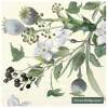 Winter Flowers Paper Napkins