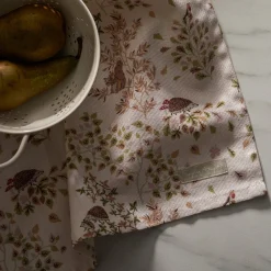 Woodland Friends Tea Towel