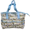 Woolly Puffins Large Oilskin Pocket Bag