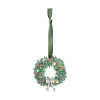 Wreath Wooden Christmas Decoration