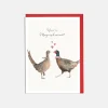 'You're Magnipheasant'  Valentine's Card