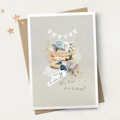 You're Married Wedding Cake Greeting Card